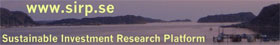 SIRP - Sustainable Investment Research Platform
