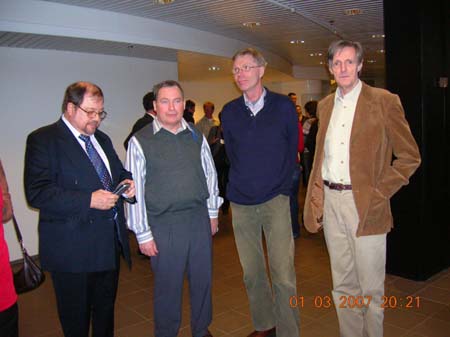 Bertil Djupsund, Totte alhroth Bjarne Nyholm Trygve Forsten 